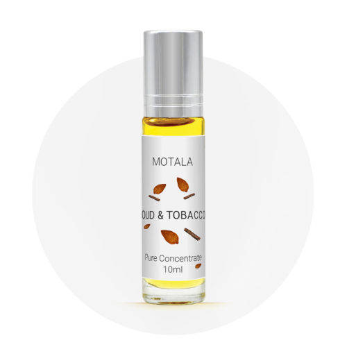 OUD AND TOBACCO 10ML BY MOTALA - PURE CONCENTRATION - ALCOHOL FREE