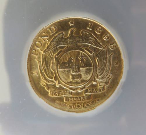 1898 ZAR Pond SANGS AU58