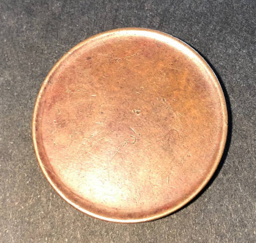 Blank Penny with Rim - see description