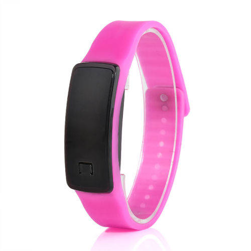 Fashion Digital LED Sports Wrist Watch Unisex Silicone Band