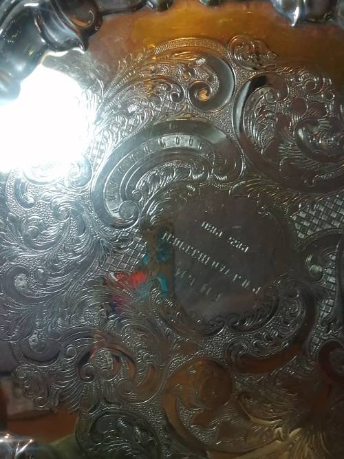Very Beautiful Silver Plated Tea Set - Five Pieces