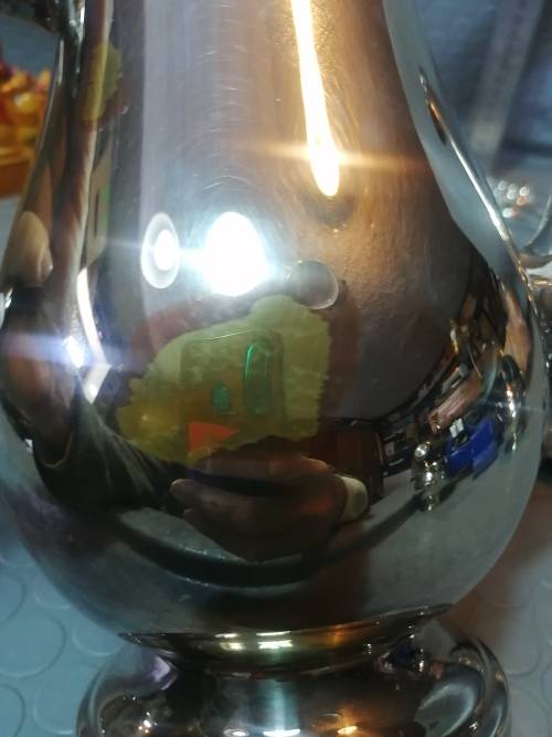 Very Beautiful Silver Plated Tea Set - Five Pieces
