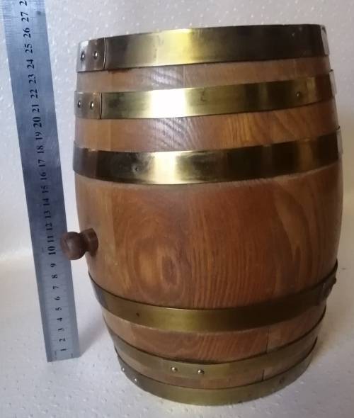 Impressive Wooden Wine Barrel
