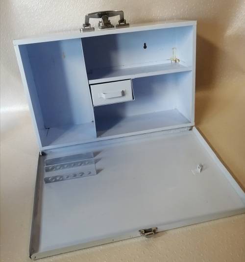 Large First Aid Metal Wall Box