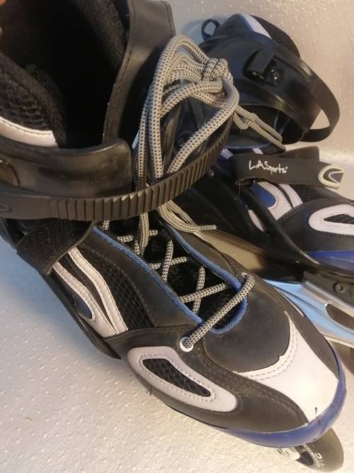 L.A. Sports Professional roller blades size 10 (Mint condition)