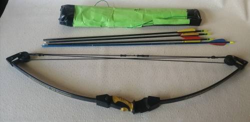 Barnett lil banshee compound bow and arows
