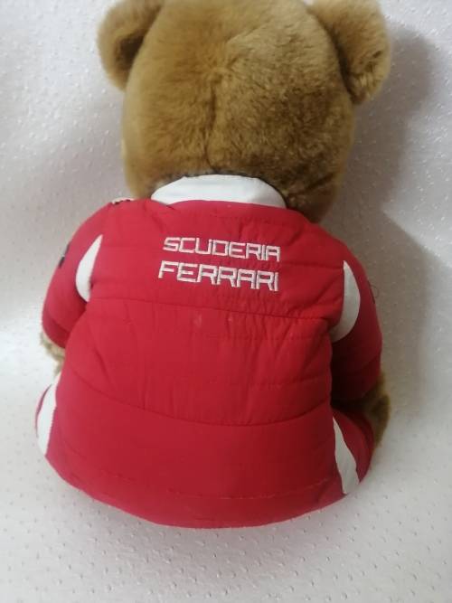 Highly Collectable!! Scuderia Ferrari Official Ferrari Team Teddy bear