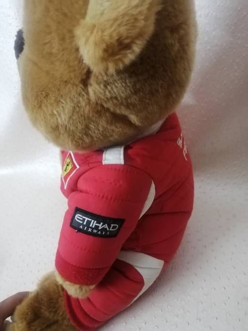 Highly Collectable!! Scuderia Ferrari Official Ferrari Team Teddy bear