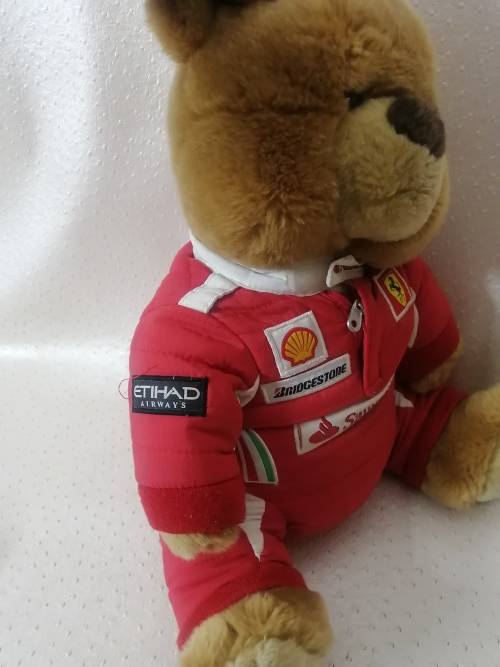Highly Collectable!! Scuderia Ferrari Official Ferrari Team Teddy bear