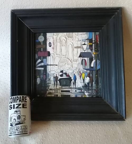 Stunning Original Oil on Board Signed by Artist (380 x 380mm)