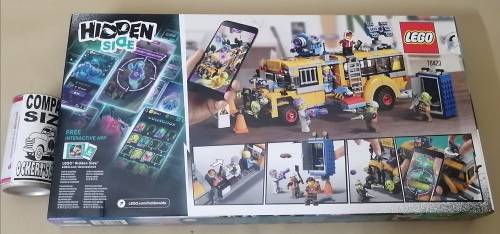 Very Large 689 Piece LEGO 70423 Hidden Side Paranormal Intercept Bus 3000 (New sealed in box)