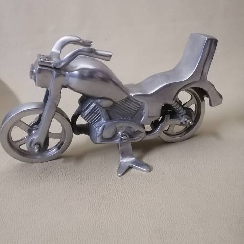 Amazing 1970`s Cast Aluminum Harley Fatboy