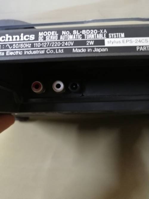 Technics Automatic Turntable System SL-BD20