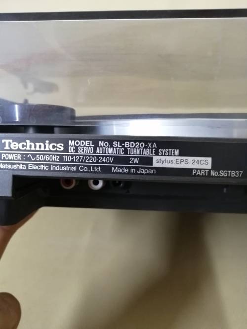 Technics Automatic Turntable System SL-BD20