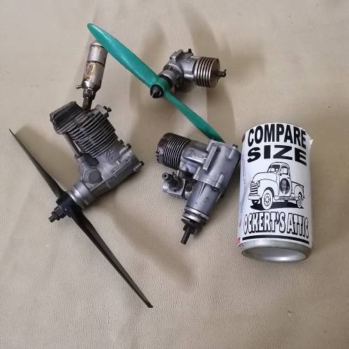 3 Radio Control Airplane Nitro Engines - Not Tested