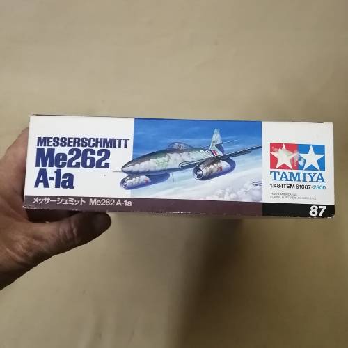 messerschmitt Me262 A-1a building model (new in box)