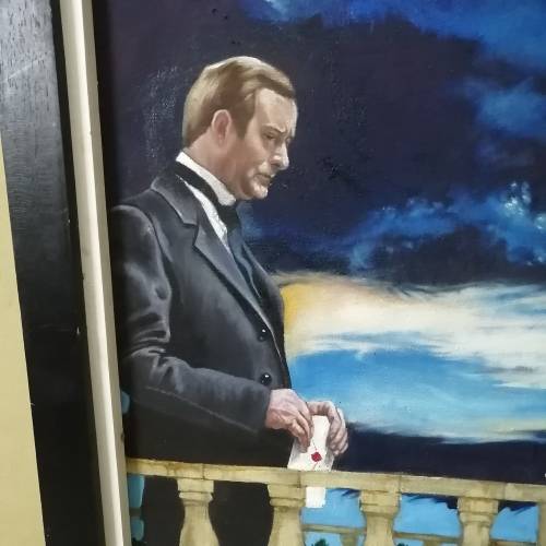 Absolutely Breathtaking Original Oil on Board