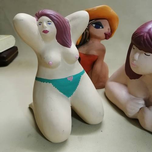 BIG COLLECTION OF LARGE CERAMIC BETTY BOOBS
