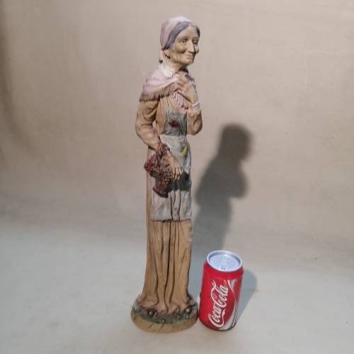 Original Signed L. Toni Vintage Statue - Italy 20 inch
