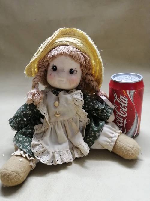 Vintage Wind-up Musical Motion Fedro Sando Ragdoll  (Good working condition)