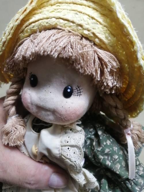 Vintage Wind-up Musical Motion Fedro Sando Ragdoll  (Good working condition)