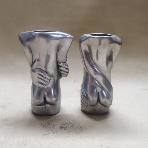 VINTAGE 100% ORIGINAL CARROL BOYES CANDLE HOLDERS