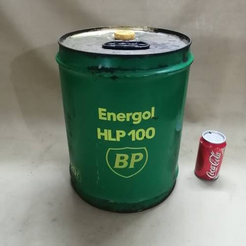VINTAGE BP 20 LITER OIL DRUM