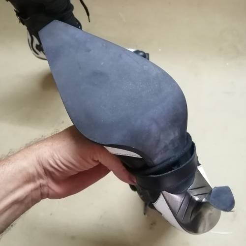 EXQUISITE NEW ROCK MALICIA CUSTOM FLAME BOOTS SIZE 7