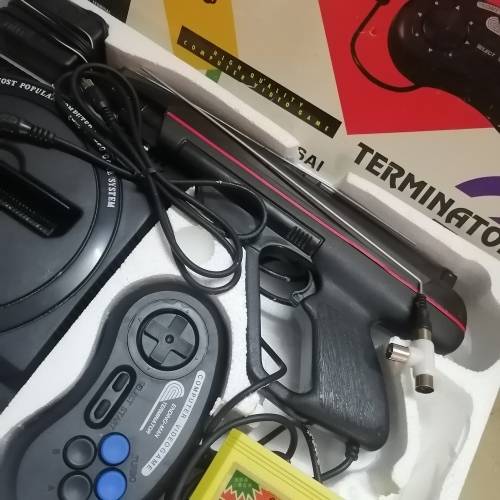 VINTAGE ENDING MAN, TERMINATOR BS 500AS COMPLETE BOXED GAMING COMBO