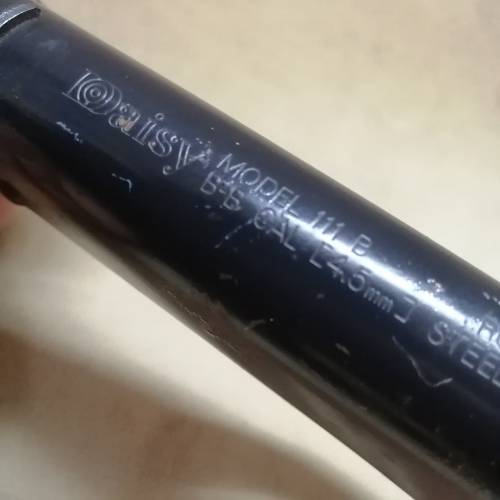 VINTAGE DAISY ROGERS 111B 4.5MM STEEL AIR BB SHOTGUN - USA