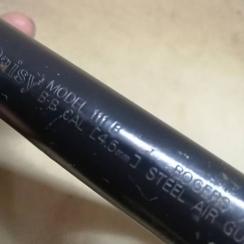 VINTAGE DAISY ROGERS 111B 4.5MM STEEL AIR BB SHOTGUN - USA