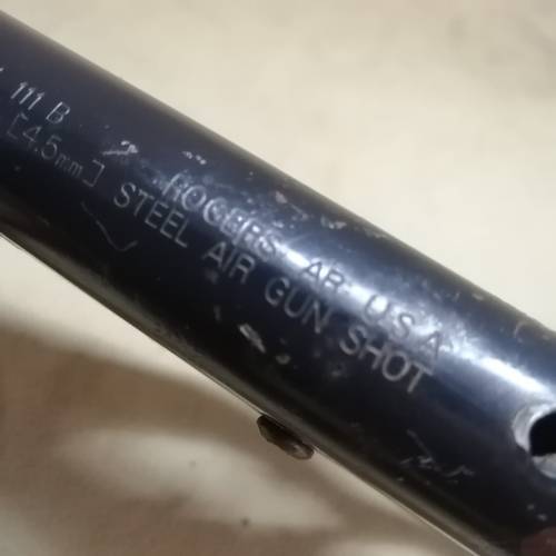 VINTAGE DAISY ROGERS 111B 4.5MM STEEL AIR BB SHOTGUN - USA
