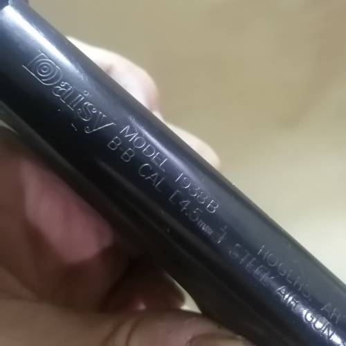 VINTAGE DAISY MODEL 1938B, BB CAL 4,5MM STEEL AIRGUN BY ROGERS AR USA