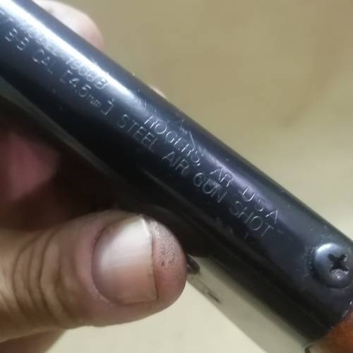 VINTAGE DAISY MODEL 1938B, BB CAL 4,5MM STEEL AIRGUN BY ROGERS AR USA