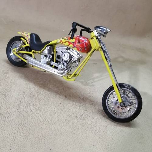 RARE NEW RAY 2995 DIE CAST CHOPPER 10`` MOTORCYCLE