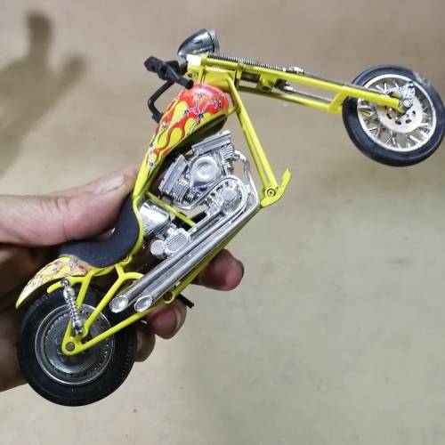RARE NEW RAY 2995 DIE CAST CHOPPER 10`` MOTORCYCLE