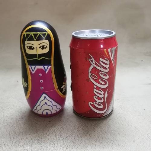 HIGHLY COLLECTABLE VINTAGE ARAB MATRYOSHKA - COMPLETE