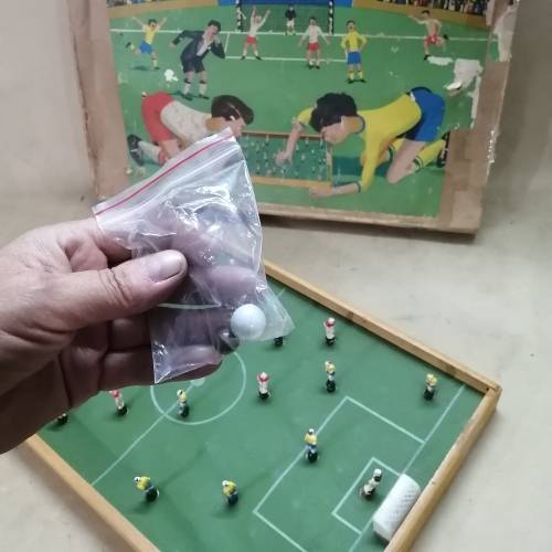VERY RARE MID-CENTURY TABLE FOOTBALL, BY LUDA, CIRCA 1950`S