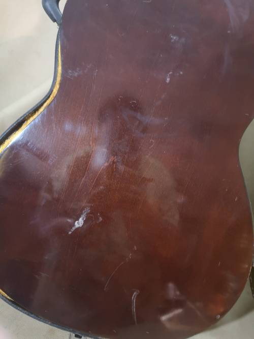 VINTAGE YAMAHA G-55A CLASSICAL GUITAR WITH CASE