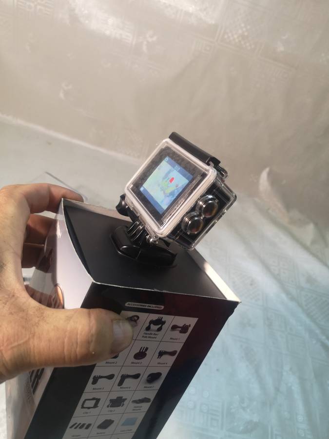 EXPLORER 4K ULTRA HD WATERPROOF ACTION CAMERA - WORKING