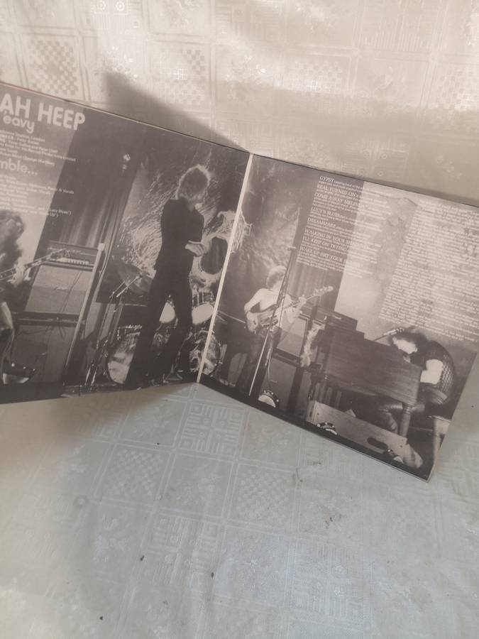 Uriah Heep`s Very `Eavy LP - Good Condition