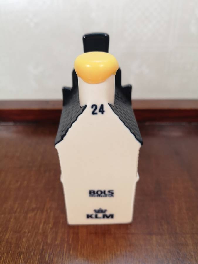 Vintage Delft KLM Bols Miniature House Collectible no 24
