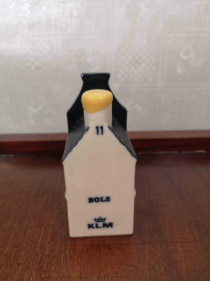 Vintage Delft KLM Bols Miniature House Collectible no 11