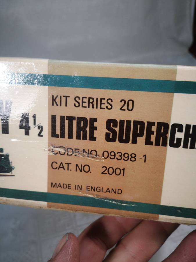 Very Large Airfix 1930 Bentley 4 ½ Litre Supercharged 1/12 Scale Model Kit