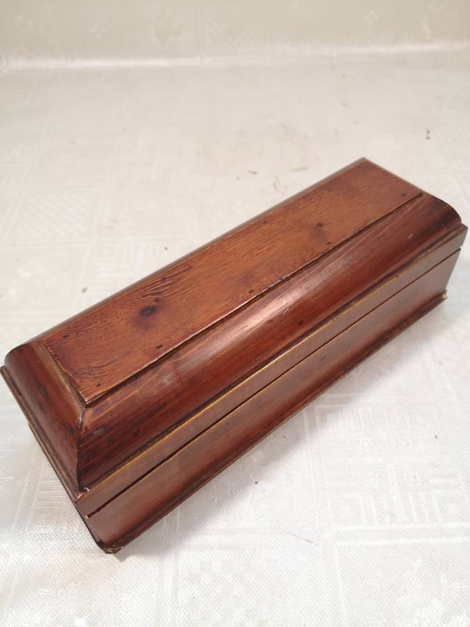 Stunning Solid Wood Stationary Box