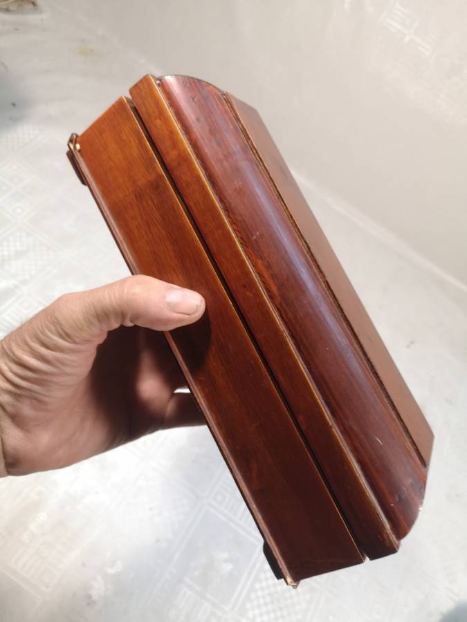 Stunning Solid Wood Stationary Box