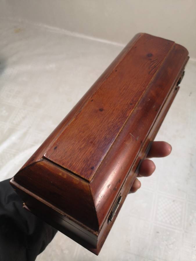 Stunning Solid Wood Stationary Box