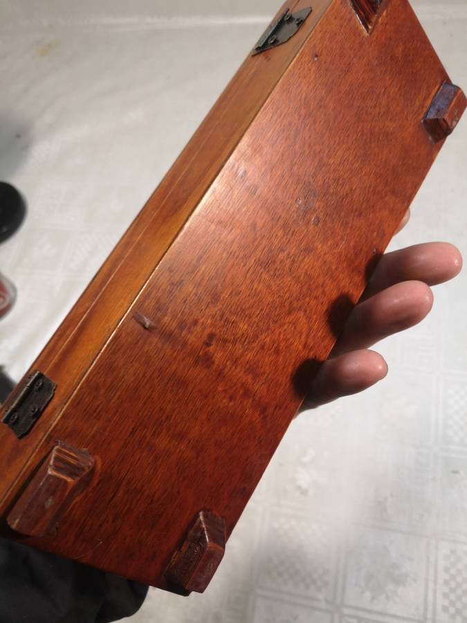 Stunning Solid Wood Stationary Box