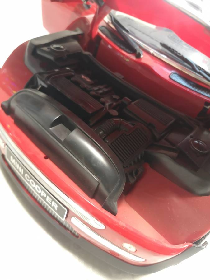 GIANT!! EZTECH 1/6 Scale 27.145 MHz Large Radio Control RC Mini Cooper 9.6v No Remote