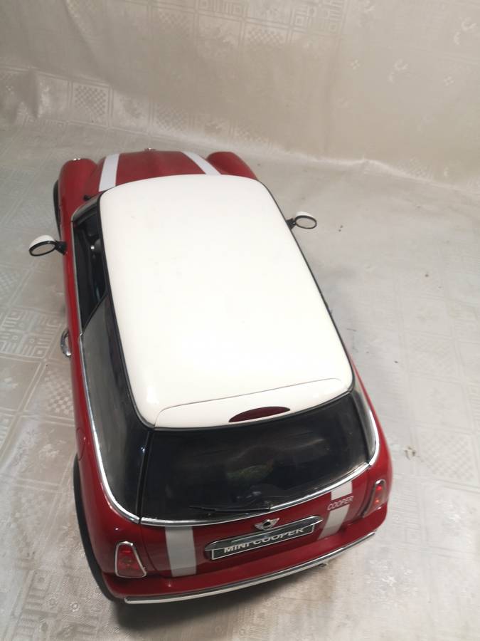 GIANT!! EZTECH 1/6 Scale 27.145 MHz Large Radio Control RC Mini Cooper 9.6v No Remote